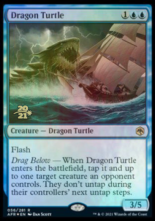 Dragon Turtle [Dungeons & Dragons: Adventures in the Forgotten Realms Prerelease Promos] - Destination Retro