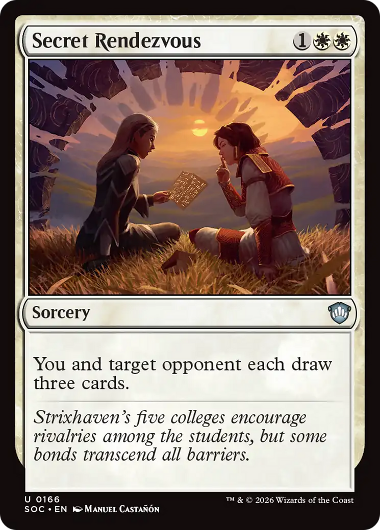 Secret Rendezvous [Secrets of Strixhaven Commander] - Destination Retro