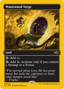 Wastewood Verge (First-Place Foil) [Aetherdrift] - Destination Retro