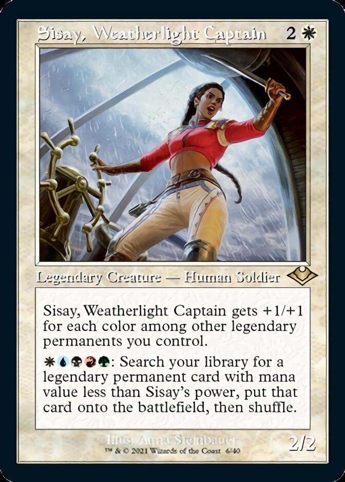 Sisay, Weatherlight Captain (Retro) [Modern Horizons] - Destination Retro