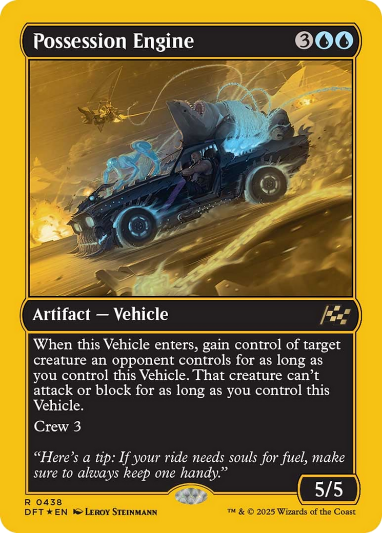 Possession Engine (First-Place Foil) [Aetherdrift] - Destination Retro