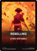 Rebelling Theme Card [Avatar: The Last Airbender Tokens] - Destination Retro