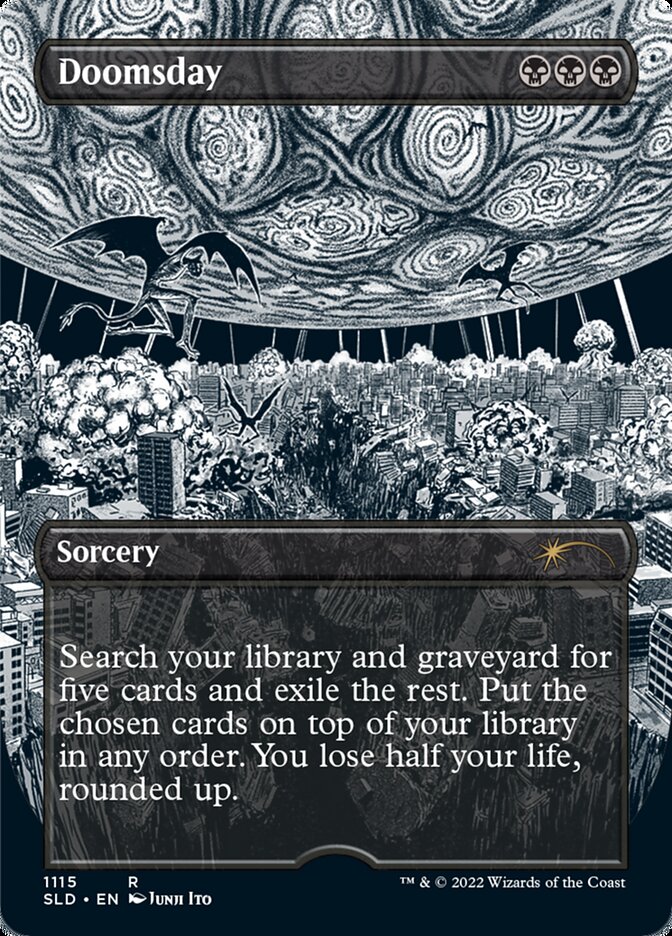 Doomsday (Borderless Etched Foil) [Secret Lair Drop Series] - Destination Retro