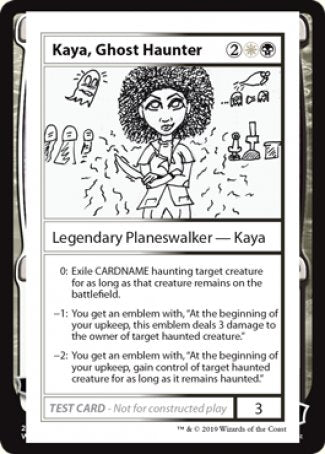 Kaya, Ghost Haunter (2021 Edition) [Mystery Booster Playtest Cards] - Destination Retro