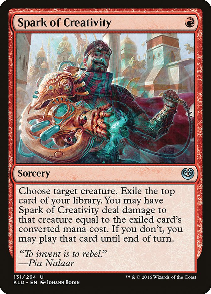Spark of Creativity [Kaladesh] - Destination Retro