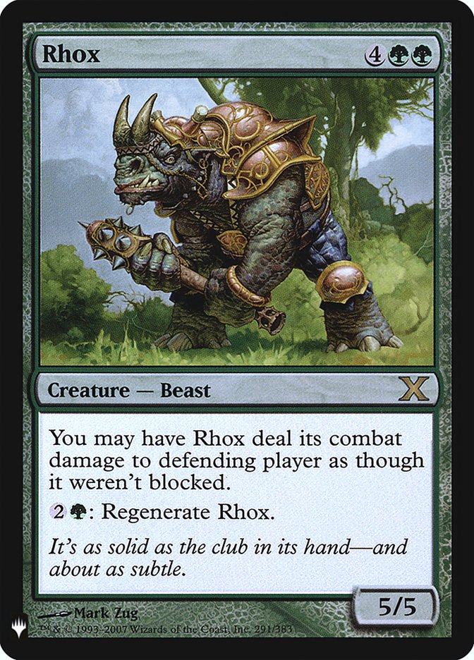 Rhox [Mystery Booster] - Destination Retro