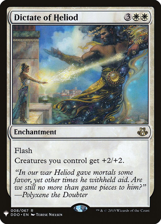 Dictate of Heliod [Mystery Booster] - Destination Retro