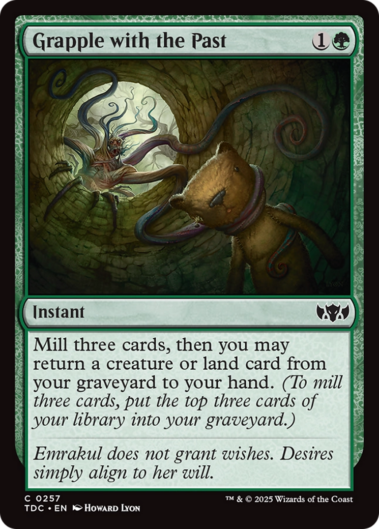 Grapple with the Past [Tarkir: Dragonstorm Commander] - Destination Retro