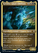 Karador, Ghost Chieftain (Foil Etched) [Commander Masters] - Destination Retro