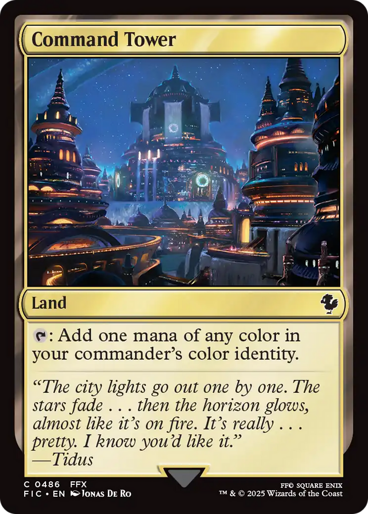 Command Tower (0486) [FINAL FANTASY Commander] - Destination Retro