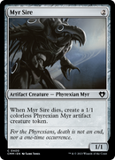 Myr Sire [Commander Masters] - Destination Retro