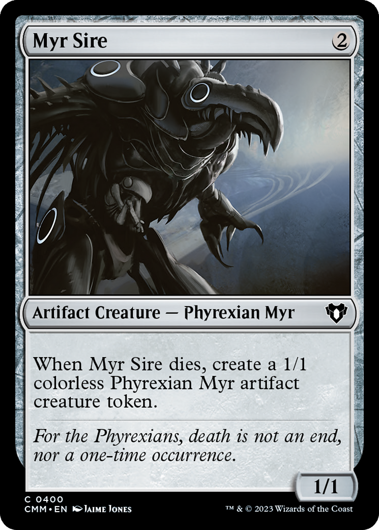 Myr Sire [Commander Masters] - Destination Retro