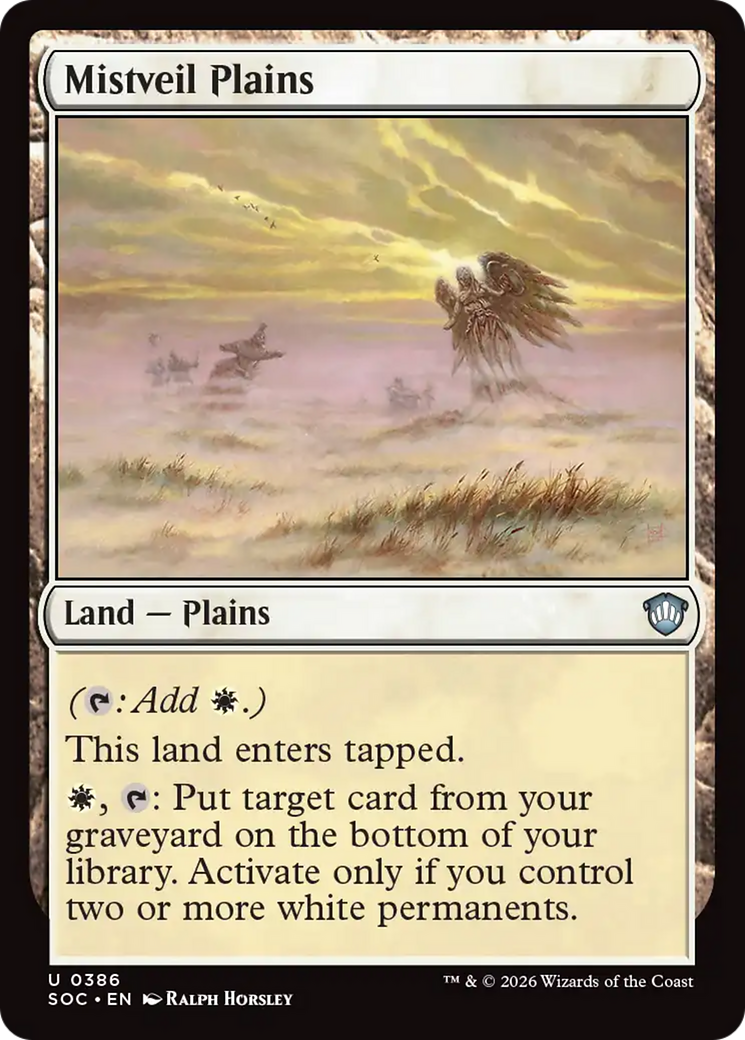 Mistveil Plains [Secrets of Strixhaven Commander] - Destination Retro