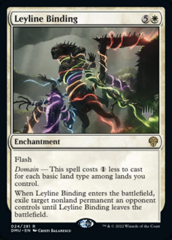 Leyline Binding (Promo Pack) [Dominaria United Promos] - Destination Retro