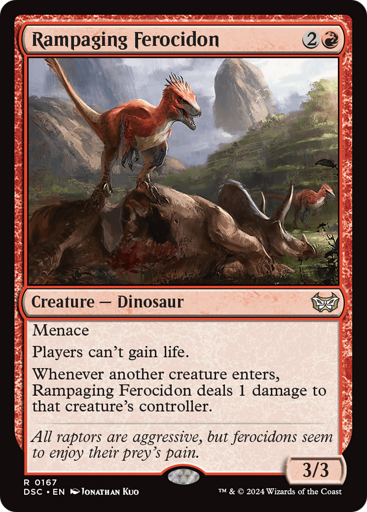 Rampaging Ferocidon [Duskmourn: House of Horror Commander] - Destination Retro
