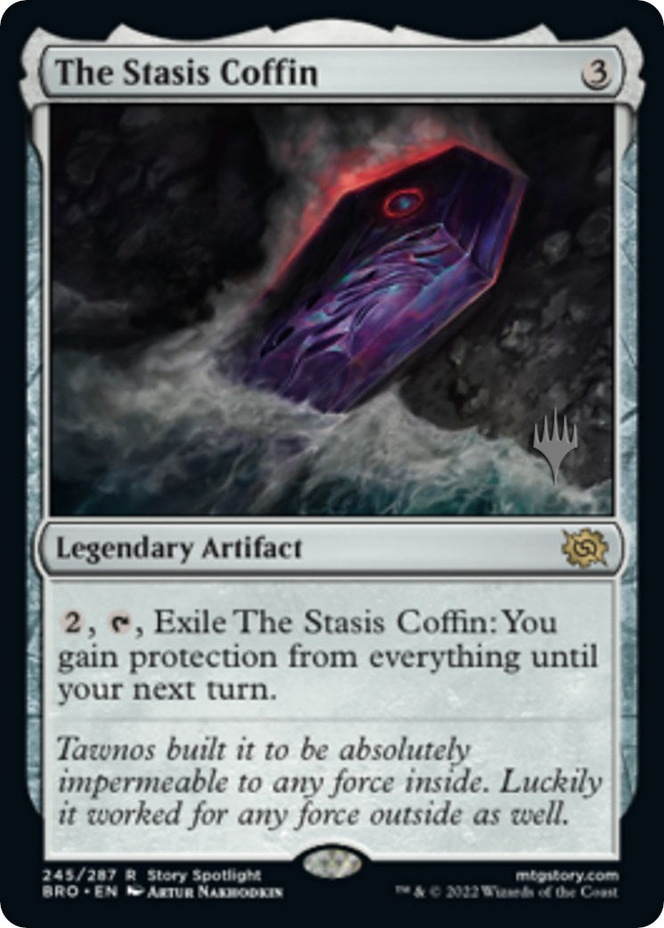 The Stasis Coffin (Promo Pack) [The Brothers' War Promos] - Destination Retro