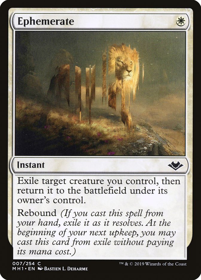 Ephemerate [Modern Horizons] - Destination Retro