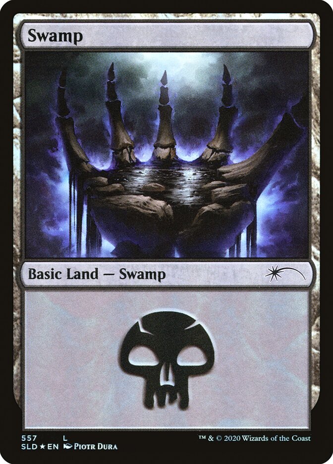 Swamp (Discarding) (557) [Secret Lair Drop Promos] - Destination Retro