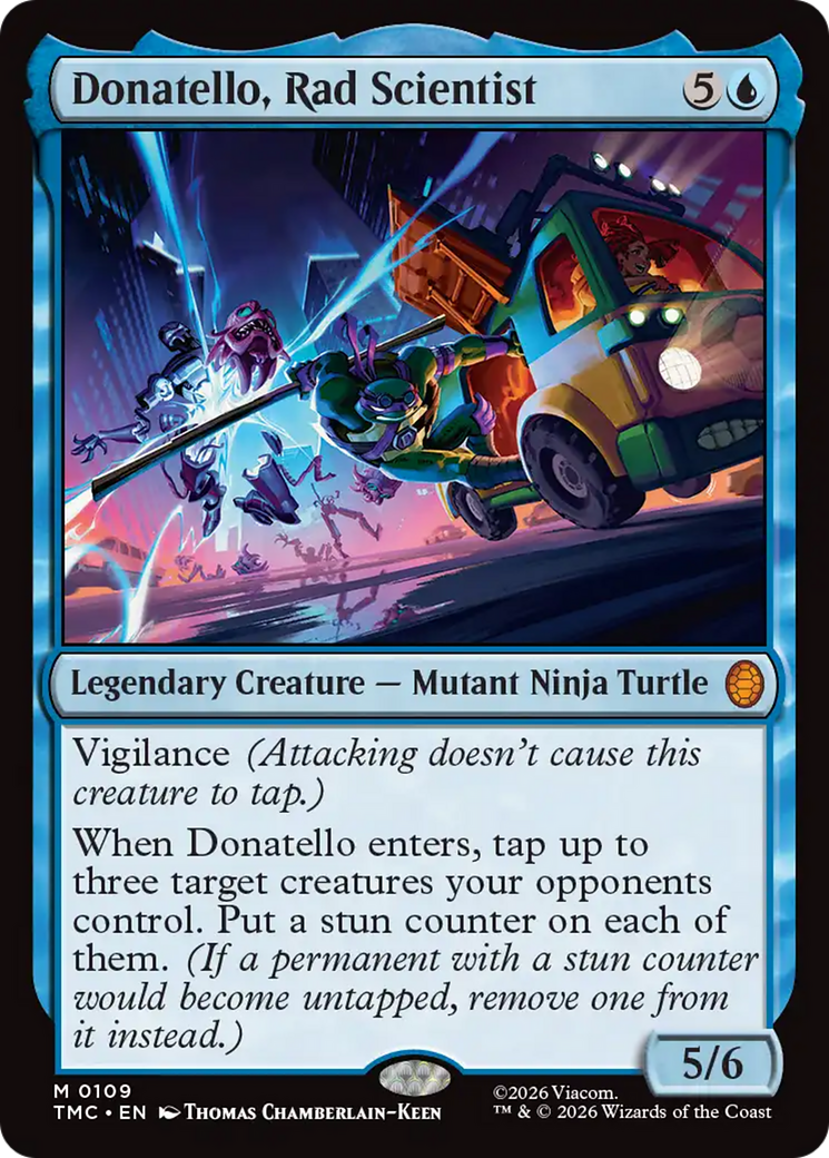 Donatello, Rad Scientist [Teenage Mutant Ninja Turtles Commander] - Destination Retro