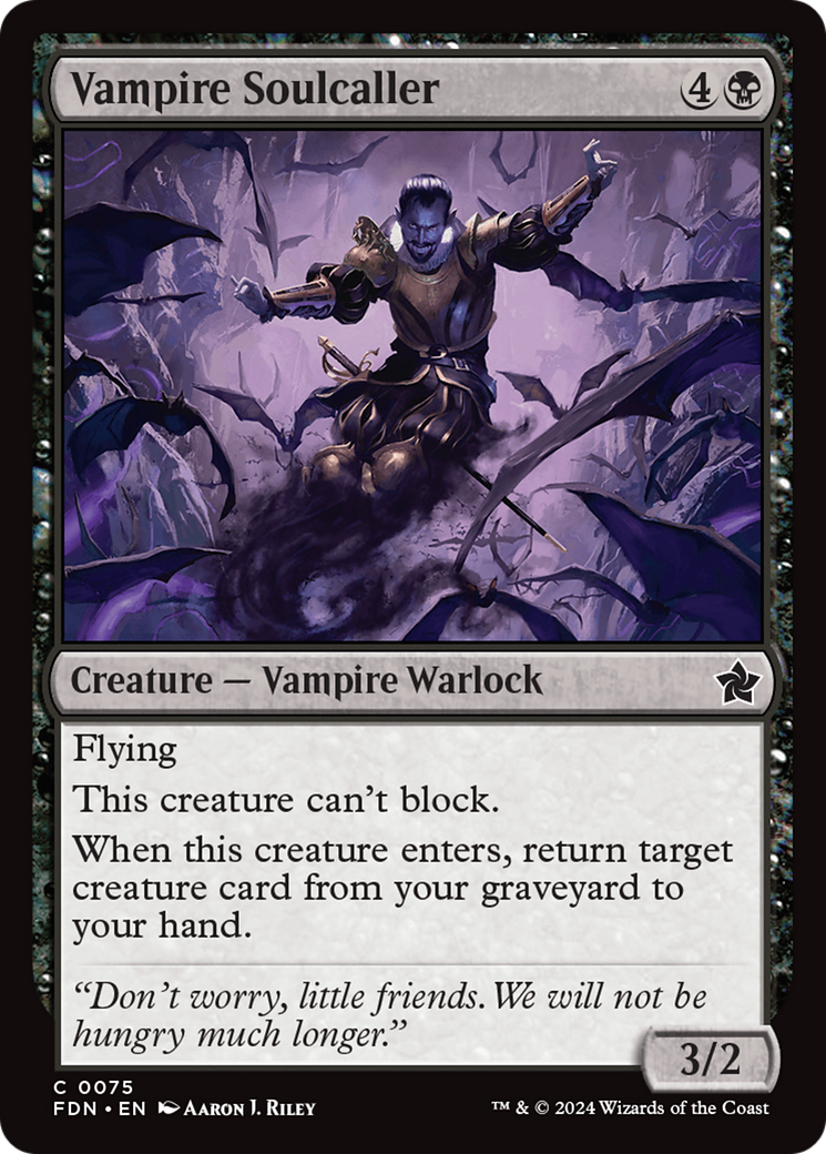 Vampire Soulcaller [Foundations] - Destination Retro