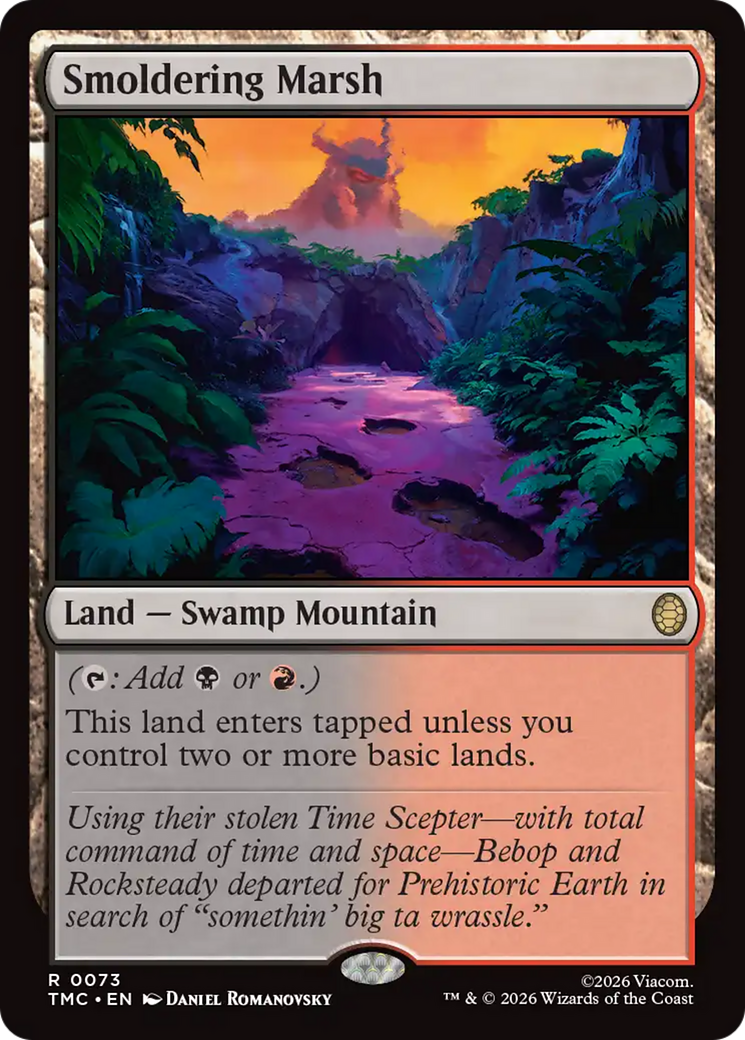 Smoldering Marsh [Teenage Mutant Ninja Turtles Commander] - Destination Retro