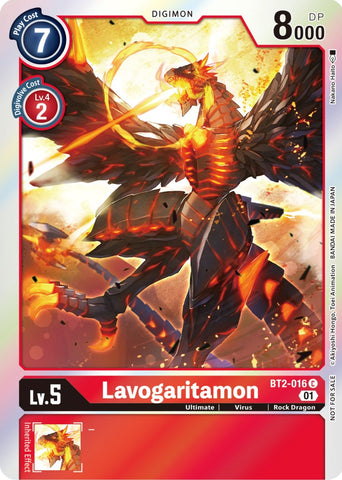 Lavogaritamon [BT2-016] (ST-11 Special Entry Pack) [Release Special Booster Promos] - Destination Retro