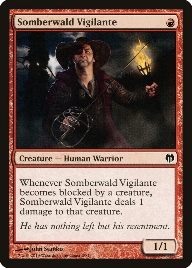 Somberwald Vigilante [Duel Decks: Heroes vs. Monsters] - Destination Retro