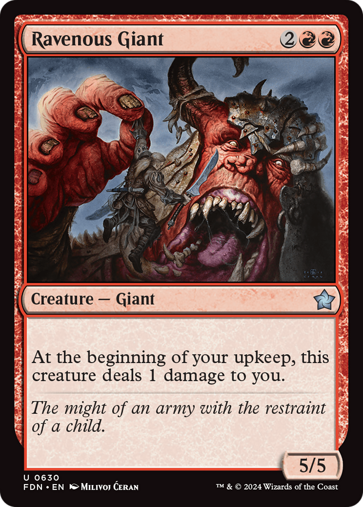 Ravenous Giant [Foundations] - Destination Retro
