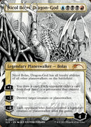 Nicol Bolas, Dragon-God (Borderless) [Secret Lair Drop Series] - Destination Retro