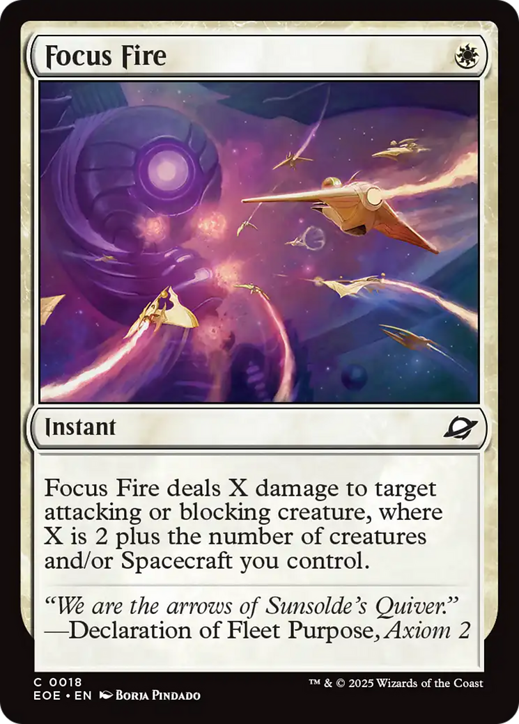 Focus Fire [Edge of Eternities] - Destination Retro