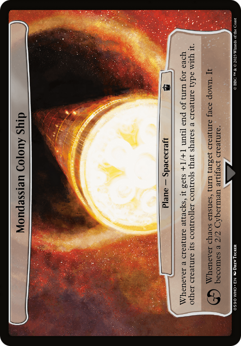 Mondassian Colony Ship [Doctor Who] - Destination Retro