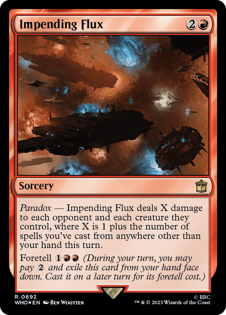Impending Flux (Surge Foil) [Doctor Who] - Destination Retro