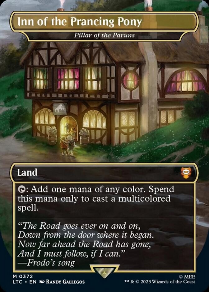 Inn of the Prancing Pony - Pillar of the Paruns [The Lord of the Rings: Tales of Middle-Earth Commander] - Destination Retro