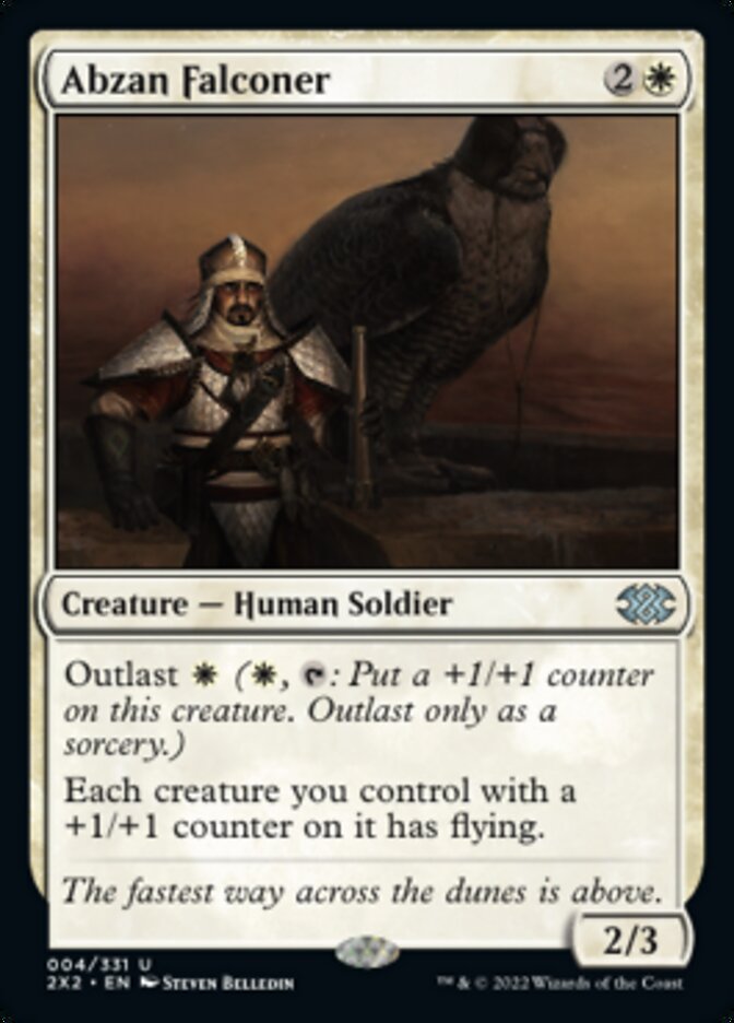 Abzan Falconer [Double Masters 2022] - Destination Retro
