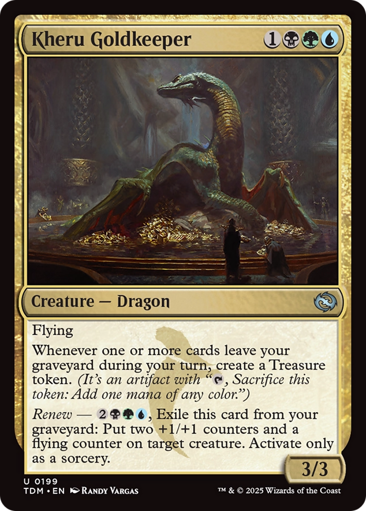 Kheru Goldkeeper [Tarkir: Dragonstorm] - Destination Retro