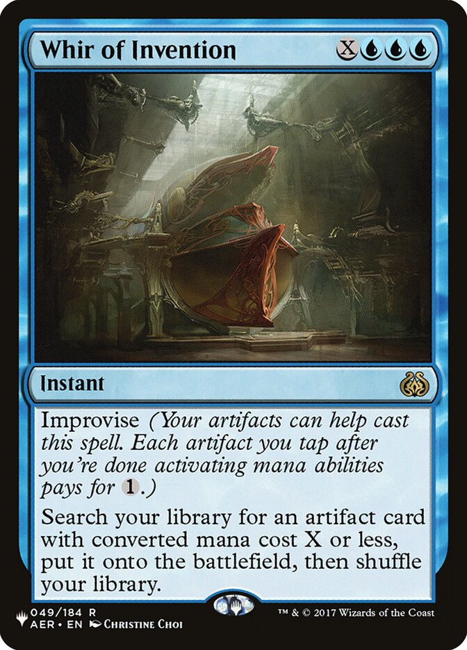 Whir of Invention [Secret Lair: Heads I Win, Tails You Lose] - Destination Retro