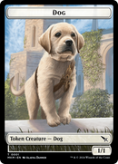 Detective // Dog Double-Sided Token [Murders at Karlov Manor Tokens] - Destination Retro