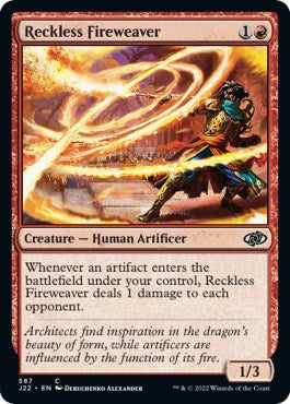 Reckless Fireweaver [Jumpstart 2022] - Destination Retro
