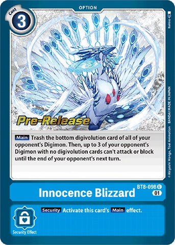 Innocence Blizzard [BT8-098] [New Awakening Pre-Release Cards] - Destination Retro