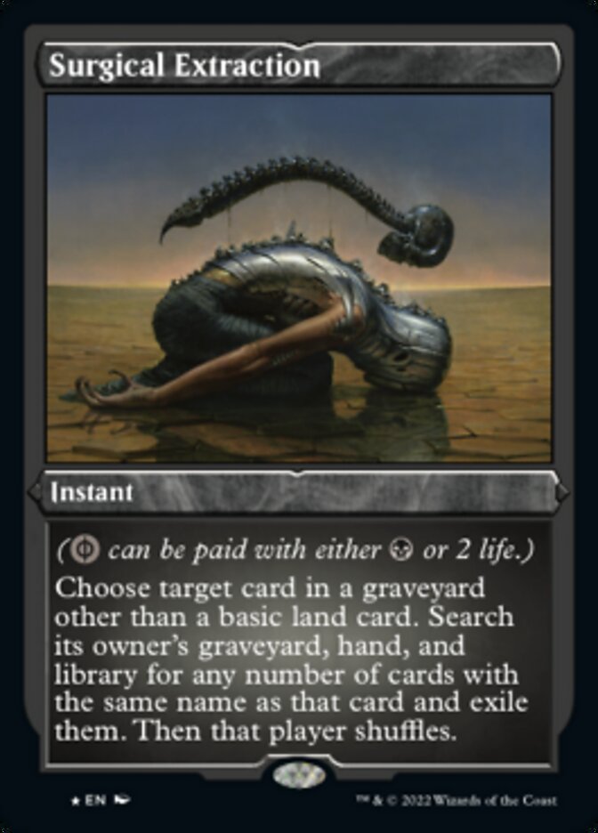 Surgical Extraction (Foil Etched) [Double Masters 2022] - Destination Retro