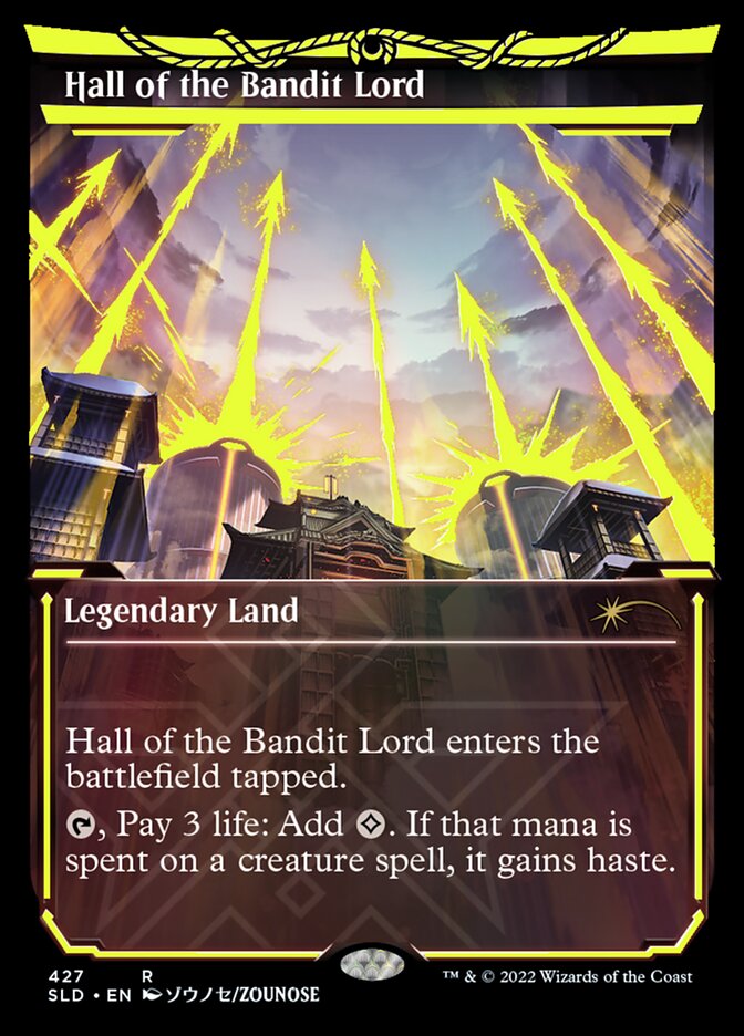 Hall of the Bandit Lord (Neon Ink Yellow) [Secret Lair Drop Series] - Destination Retro
