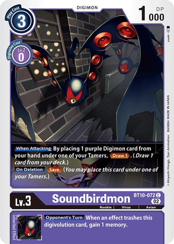 Soundbirdmon [BT10-072] [Xros Encounter] - Destination Retro