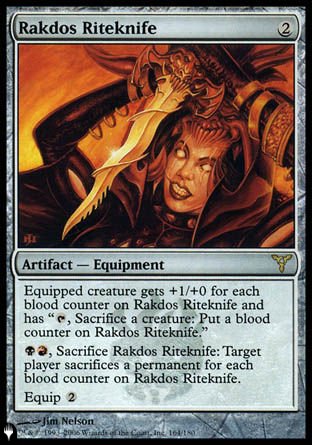 Rakdos Riteknife [The List] - Destination Retro