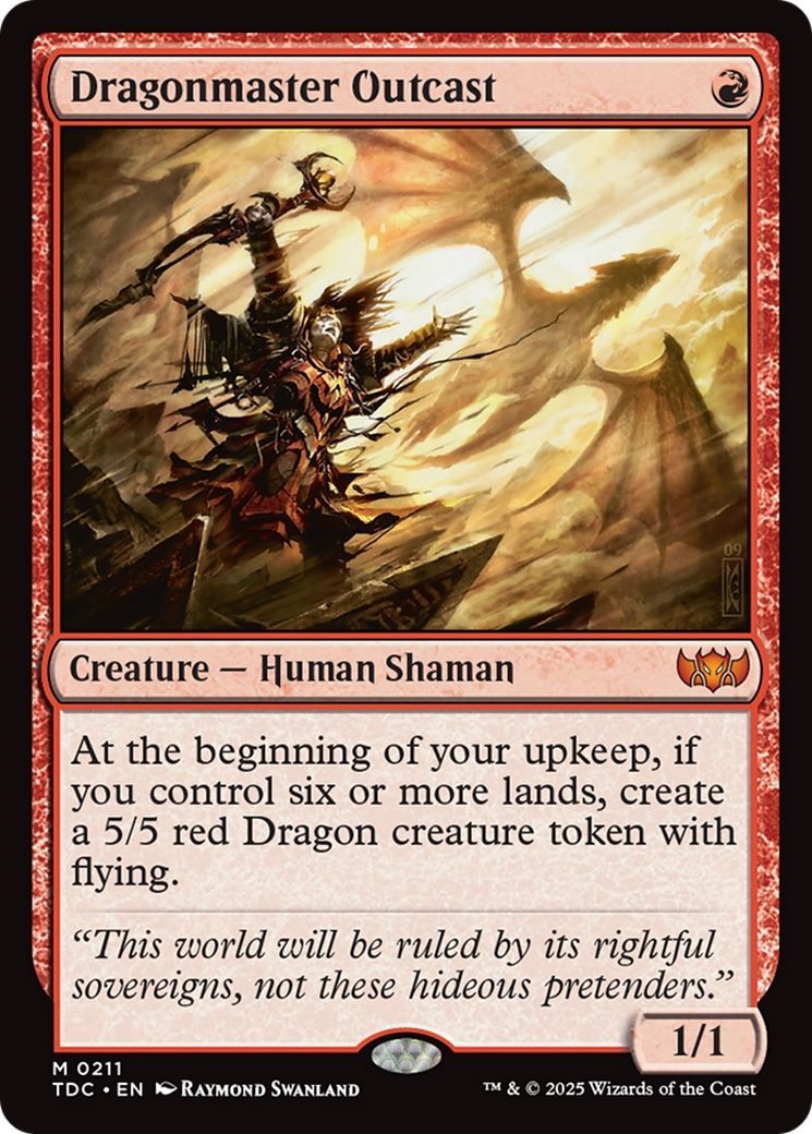 Dragonmaster Outcast [Tarkir: Dragonstorm Commander] - Destination Retro