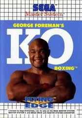 George Foreman's KO Boxing - PAL Sega Master System - Destination Retro