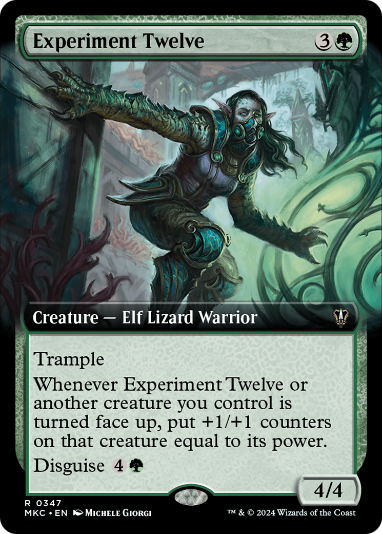 Experiment Twelve (Extended Art) [Murders at Karlov Manor Commander] - Destination Retro