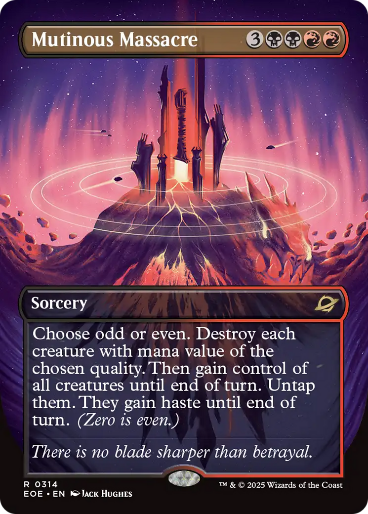 Mutinous Massacre (Borderless) [Edge of Eternities] - Destination Retro