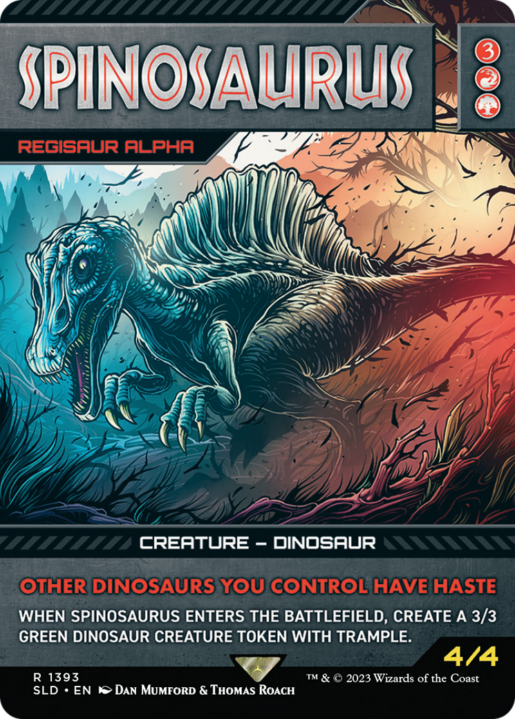 Spinosaurus - Regisaur Alpha [Secret Lair Drop Series] - Destination Retro