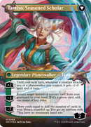 Tamiyo, Inquisitive Student // Tamiyo, Seasoned Scholar (Borderless) (Textured Foil) [Modern Horizons 3] - Destination Retro
