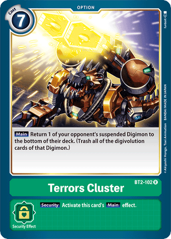 Terrors Cluster [BT2-102] [Release Special Booster Ver.1.0] - Destination Retro